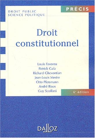 Droit constitutionnel