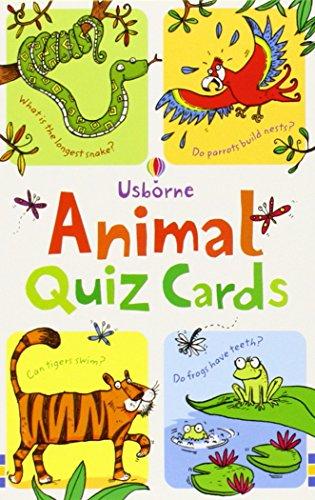 Animal Quiz: Quiz Cards (Usborne Quiz Cards)