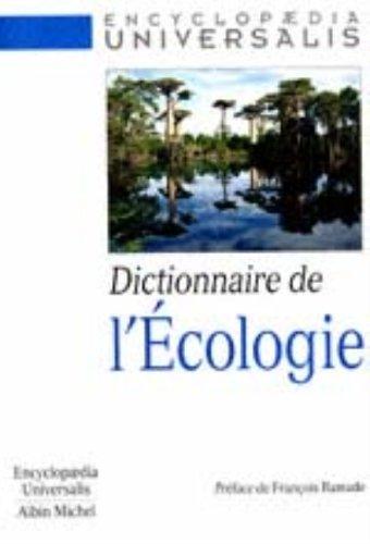 Dictionnaire de l'écologie