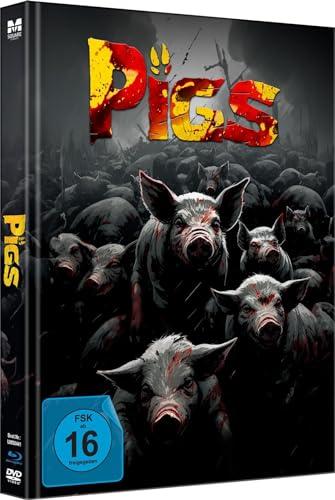 PIGS - Uncut Limited Mediabook (in HD neu abgetastet, Blu-ray+DVD+Booklet, limitiert auf 500 Stück)