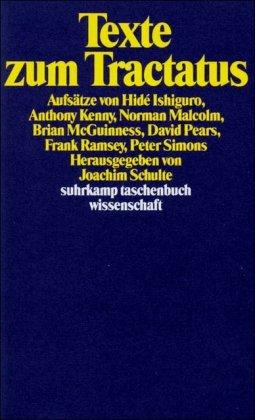 Suhrkamp Taschenbuch Wissenschaft Nr. 771: Texte zum Tractatus : Aufsätze