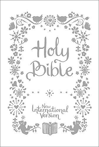 NIV Tiny White Christening Bible (New International Version)