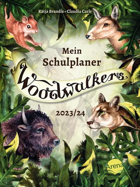 Woodwalkers. Mein Schulplaner (2023/24): Der ultimative Schulplaner für alle Fans der Woodwalkers und Seawalkers – mit Wochenkalender, Ferienübersicht und Activity-Seiten