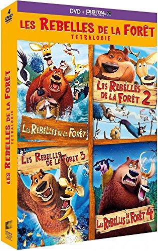 Coffret les rebelles de la forêt 4 films [FR Import]