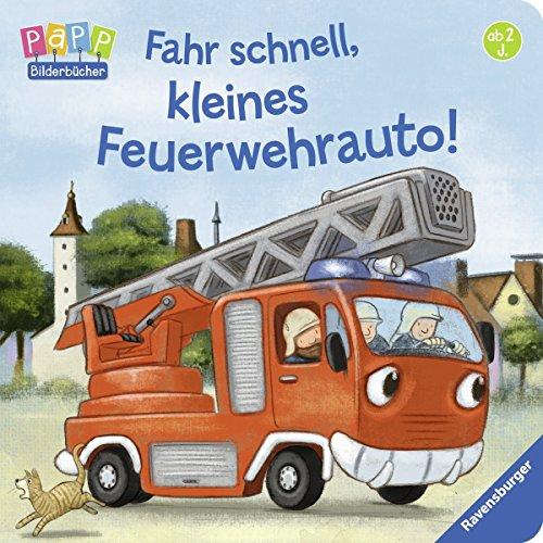 Fahr schnell, kleines Feuerwehrauto