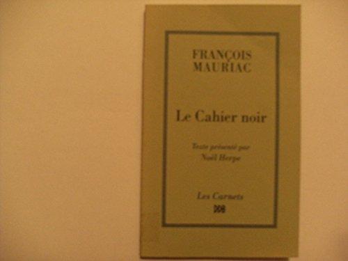 Le cahier noir (Les Carnets Ddb)