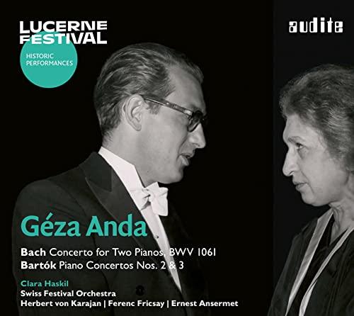 Géza Anda and Clara Haskil play Bach and Bartók (Lucerne Festival Historic Performances Vol. 17)