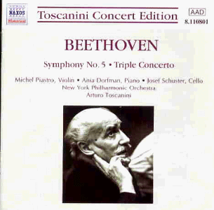 Toscanini Concert Edition: Beethoven (Symphony No. 5/ Triple Concerto) (Aufnahmen Carnegie Hall New York 1933 / 1942)