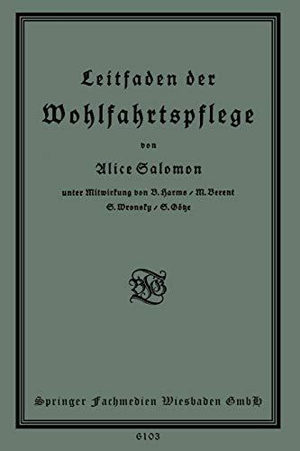 Leitfaden der Wohlfahrtspflege