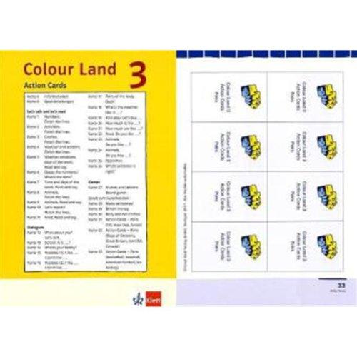 Colour Land - Ausgabe für Baden-Württemberg / Action Cards für das 3. Schuljahr