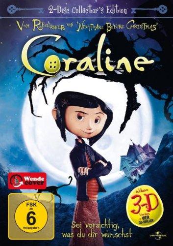 Coraline (3D-Version, Collector's Edition, 2 DVDs)