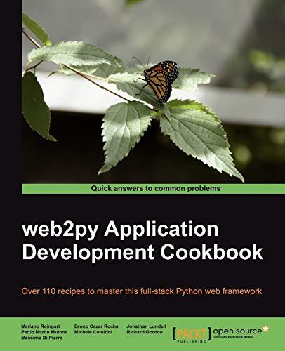 web2py Application Development Cookbook (English Edition)