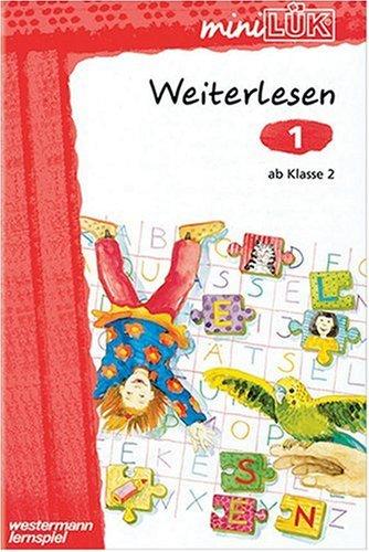 Mini LÜK, Übungshefte, Weiterlesen 1, ab Klasse 2