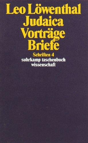 Schriften. 5 Bände: Band 4: Judaica, Vorträge, Briefe: BD 4