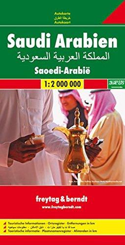 Saudi Arabien 1 : 2 000 000. Autokarte (Freytag & Berndt Road Map) (freytag & berndt Auto + Freizeitkarten)