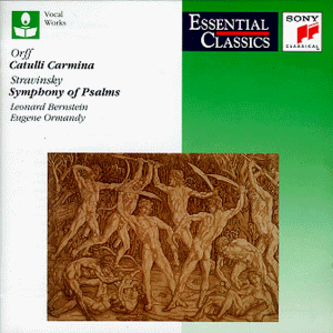 Orff: Catulli Carmina / Stravinsky: Symphony Of Psalms [UK-Import]