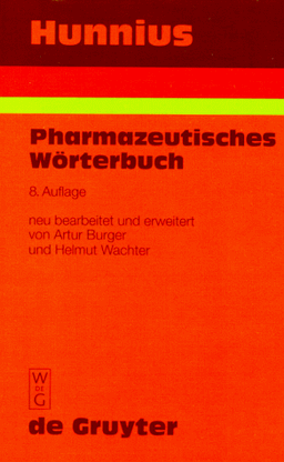 Hunnius Pharmazeutisches Wörterbuch