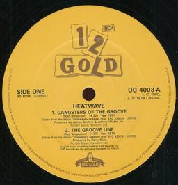 Gangsters of the groove (4 tracks, '12 Inch Gold') [Vinyl Single]