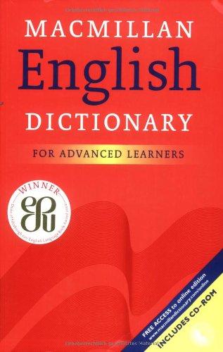 Macmillan English Dictionary for Advanced Learners. Britisches Englisch. Inkl. CD-ROM