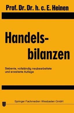 Handelsbilanzen (Die Wirtschaftswissenschaften)