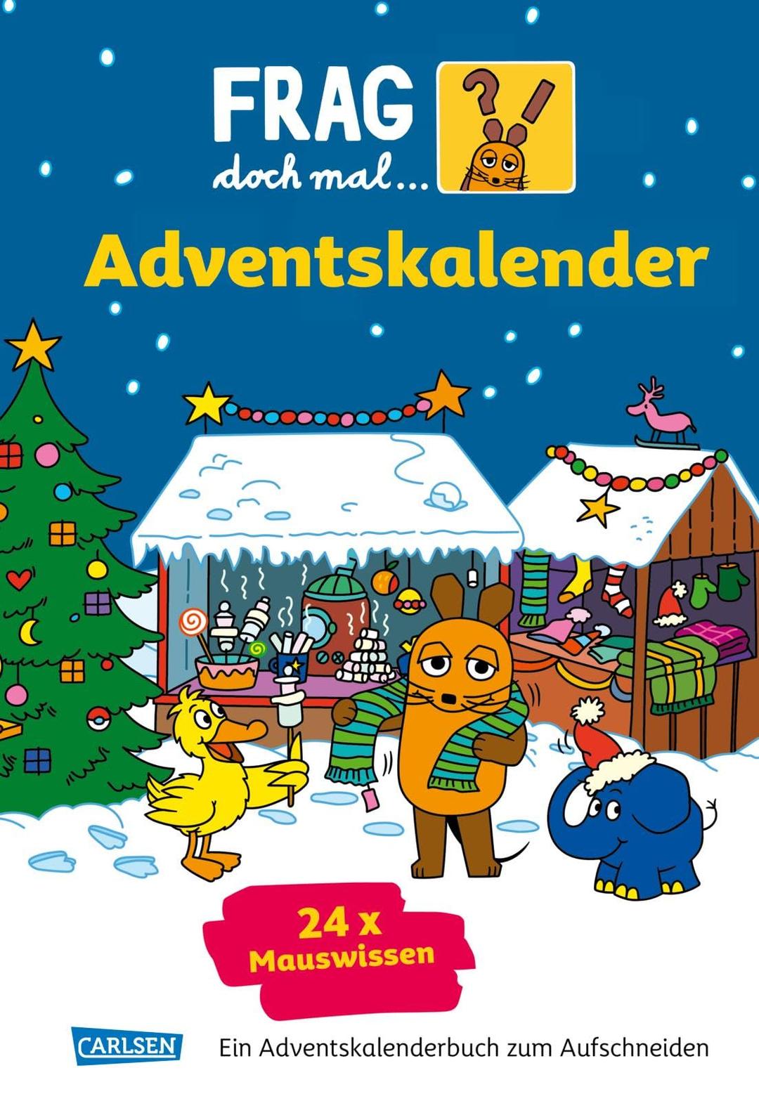 Frag doch mal ... die Maus: Der Adventskalender 2024: 24 Seiten zum Auftrennen mit spannenden Sachgeschichten