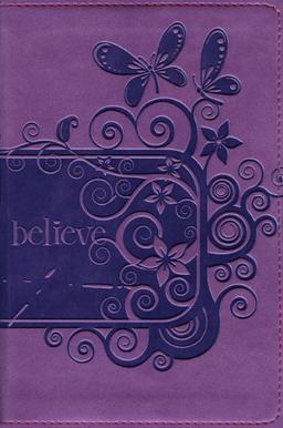 Holy Bible: New International Version, Italian Duo-tone, Pizzazz Purple, Backpack Bible