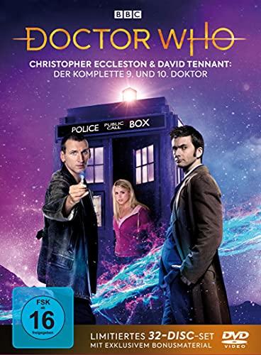 Doctor Who - Christopher Eccleston & David Tennant: Der komplette 9. und 10. Doktor (32 Discs)