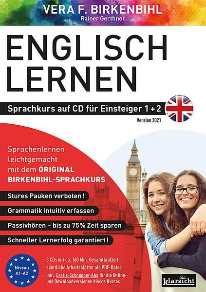 Englisch lernen für Einsteiger 1+2 (ORIGINAL BIRKENBIHL): Sprachkurs auf 2 CDs inkl. Gratis-Schnupper-Abo für den Onlinekurs