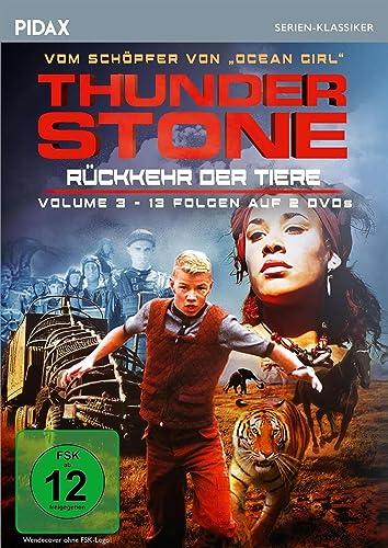 Thunderstone - Die Rückkehr der Tiere, Vol. 3 / Weitere 13 Folgen der postapokalyptischen, preisgekrönten Abenteuerserie (Pidax Serien-Klassiker) [2 DVDs]