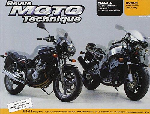 Revue technique de la Moto, numéro 88.3 : Yamaha XJ 600 s, Honda CBR 900 RR, 1992-1993