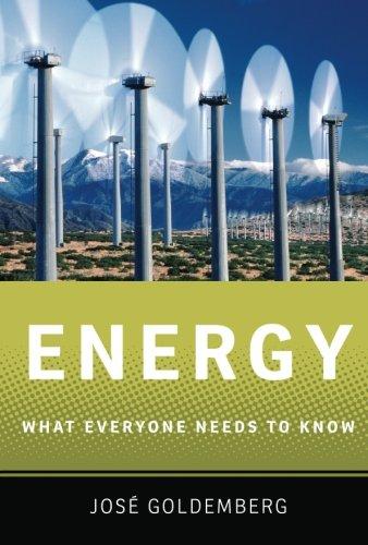 Energy: What Everyone Needs To Know (What Everyone Needs to Know (Paperback))