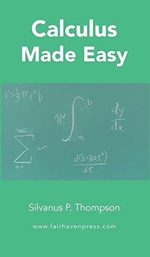 Calculus Made Easy