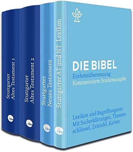 Stuttgarter Altes + Neues Testament + Lexikon im Paket: Kommentierte Studienausgabe. Die Bibel, revidierte Einheitsübersetzung 2017.