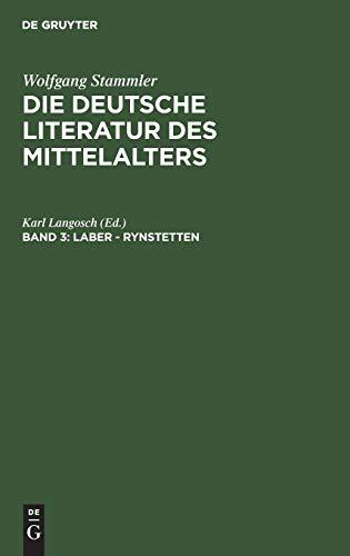 Laber - Rynstetten (Die deutsche Literatur des Mittelalters)