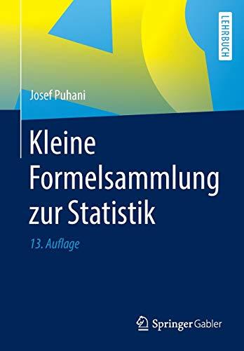 Kleine Formelsammlung zur Statistik