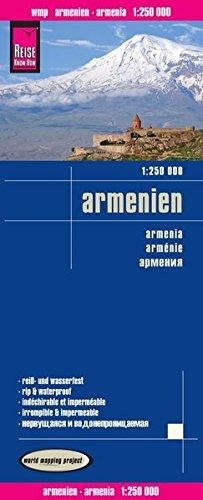 Reise Know-How Landkarte Armenien (1:250.000): world mapping project