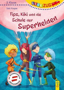 LESEZUG/2. Klasse: Fips, Kiki und die Schule der Superhelden