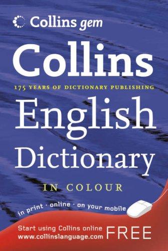 Collins English Dictionary (Collins GEM)