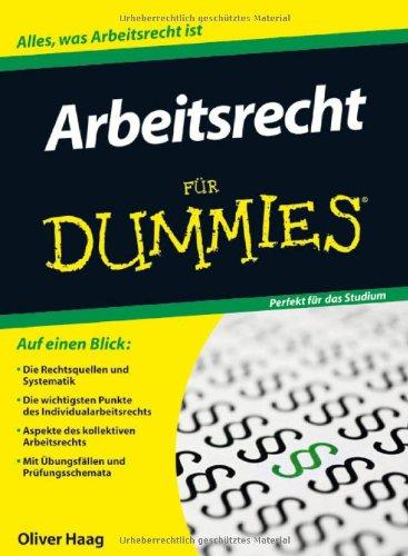 Arbeitsrecht für Dummies (Fur Dummies)