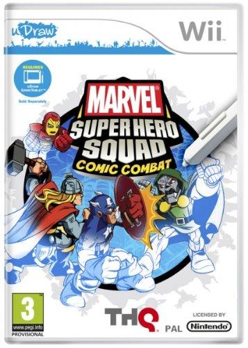 WII MARVEL SHS COMIC COMBAT UDRAW