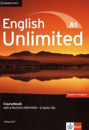 English Unlimited A1 - Starter. Coursebook with e-Portfolio DVD-ROM + 2 Audio-CDs