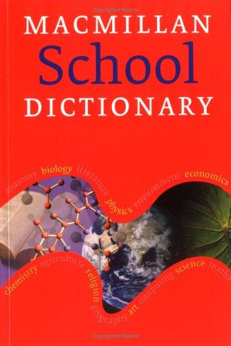 Macmillan School Dictionary: Paperback