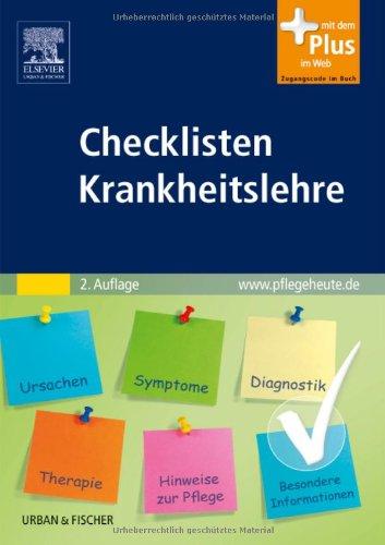 Checklisten Krankheitslehre: mit www.pflegeheute.de - Zugang