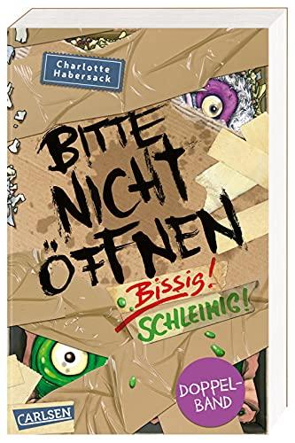 Bitte nicht öffnen: Doppelband (Enthält die Bände 1: Bissig!, 2: Schleimig!): Zwei wildwitzige Abenteuer für Mädchen und Jungen ab 8!