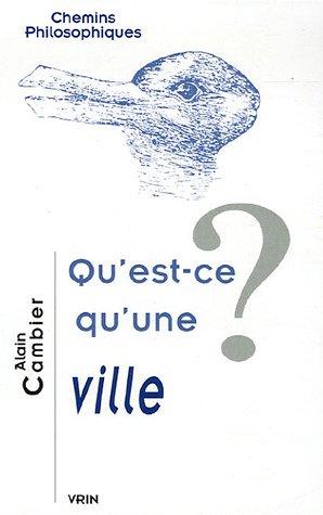 Qu'est-ce qu'une ville ?