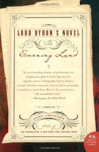 Lord Byron's Novel: The Evening Land (P.S.)