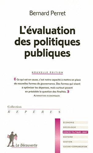 L'évaluation des politiques publiques