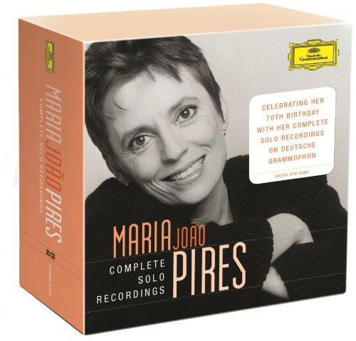 Maria Joao Pires: Sämtliche DG Solo-Aufnahmen