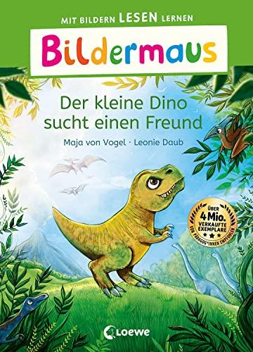 Bildermaus - Der kleine Dino sucht einen Freund: Mit Bildern lesen lernen - Ideal für die Vorschule und Leseanfänger ab 5 Jahren - Mit Leselernschrift ABeZeh