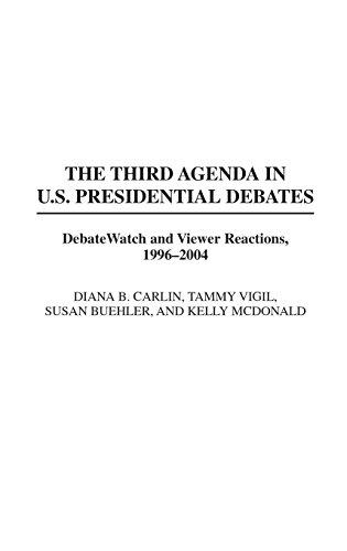 The Third Agenda in U.S. Presidential Debates: DebateWatch and Viewer Reactions, 1996-2004 (Praeger Series in Political Communication)